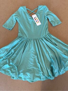 Dot dot smile Twirl Dress- ballerina